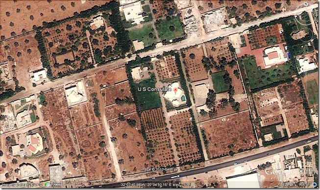 US Consulate Compound Benghazi, Libya