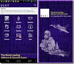DSEi 2013 App