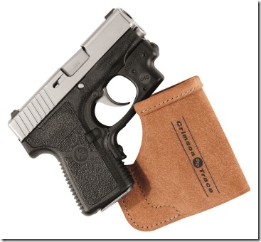 Holster and gun w CT laser installed