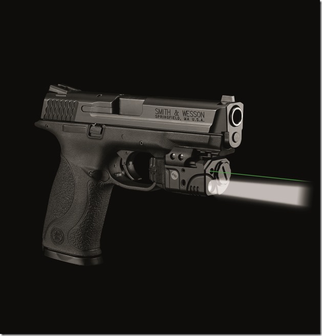 Crimson Trace Rail Master Pro on a S&W pistol