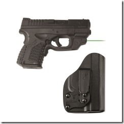Crimson Trace Carry 9 Combo with LG-469GH for Springfield XD-s with BladeTech Holster