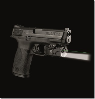 Crimson Trace Rail Master Pro on a S&W pistol