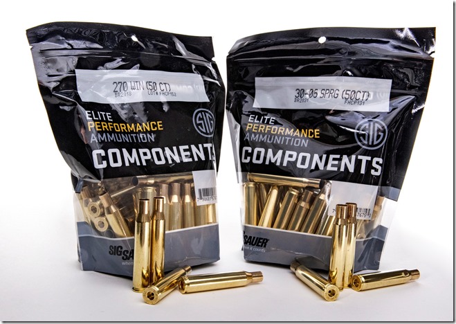 SIG SAUER 270 Win and 30-06 Springfield Components