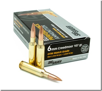 107gr 6mm Creedmoor Elite Match