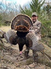 Rob Keck with his Kansas Governor's Hunt Gobbler (002)