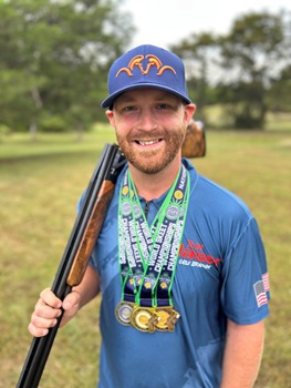 Caile Bradham at 2025 World Skeet Championships